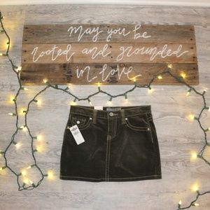 Olive Mini Skirt